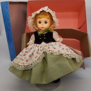 MADAME ALEXANDER DOLL 8"  "BO PEEP" VINTAGE MINT IN BOX w/TAGS NWT